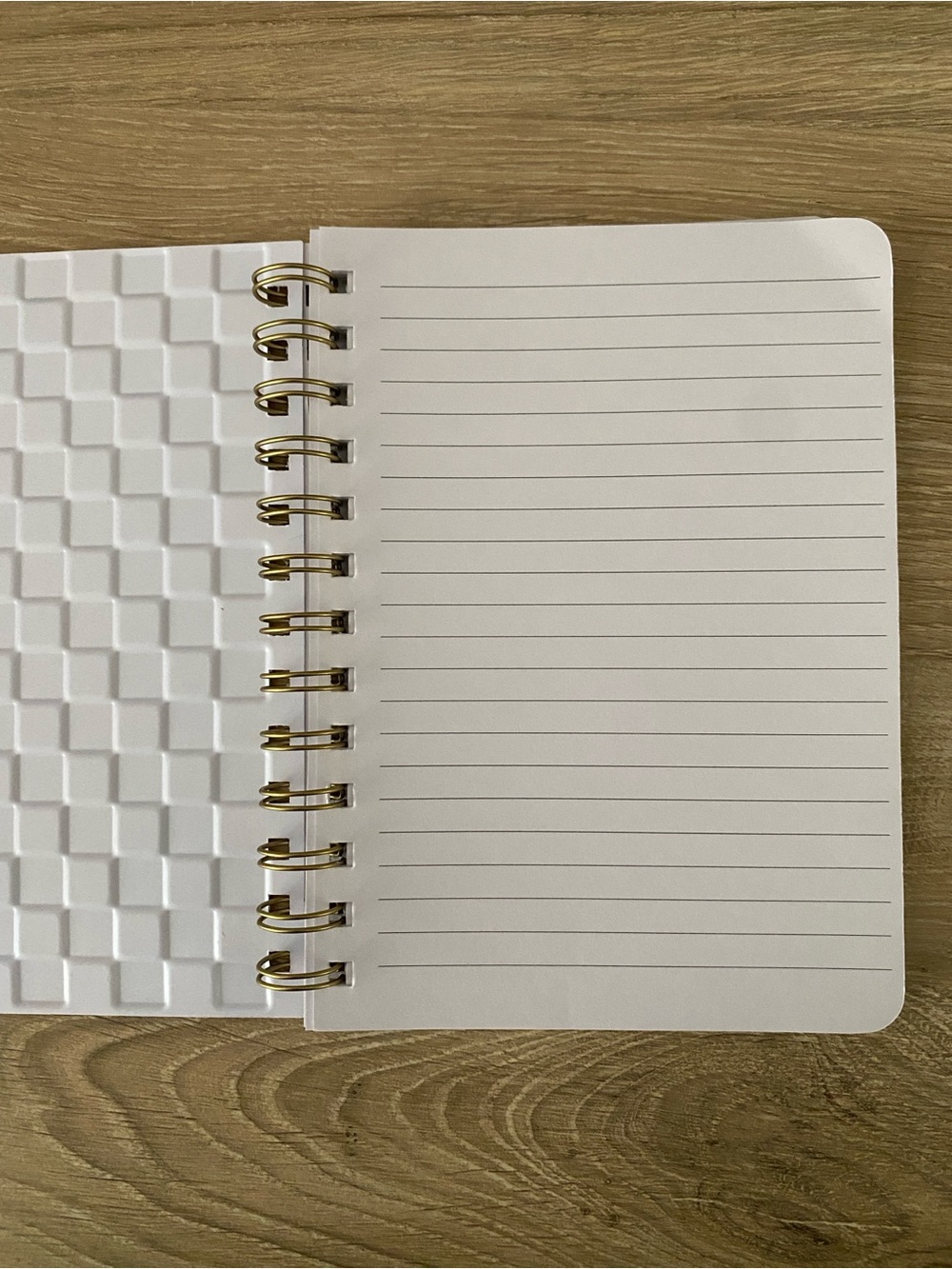 Checkerboard Spiral Notebook - Picture 2 of 3